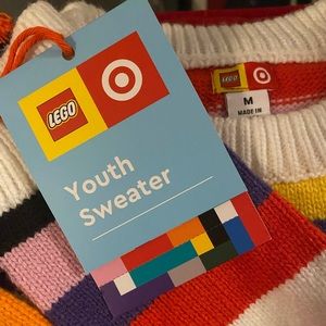 M Kids’ Mix Stripe Sweater LEGO Collection x Target